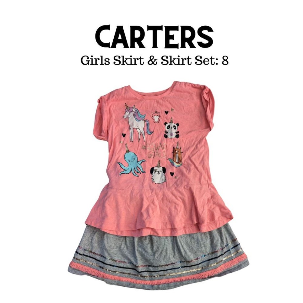 Girls skirt and skirt set